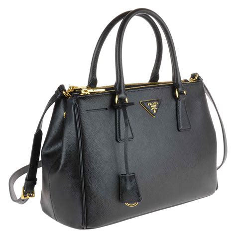 borsa prada nera pelle saffiano|Borsa Shopping In Saffiano Nero .